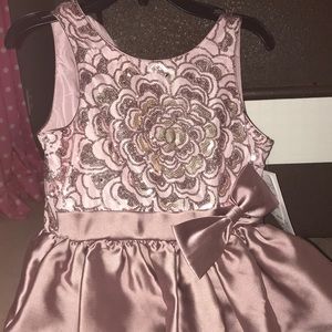 mauve formal dress for older kids